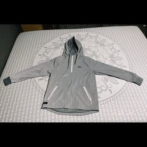 grey holographic sweater